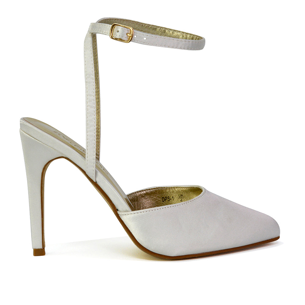 | XY London | ivory heels,ivory high heels,ivory stilettos,ivory court shoes,ivory bridal heels