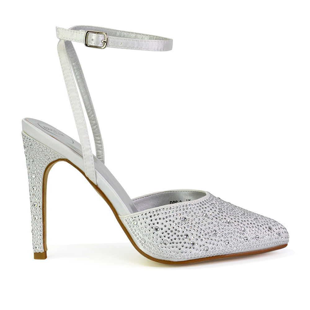 | XY London | white heels,white high heels,white court shoes,white stilettos,white stiletto heels