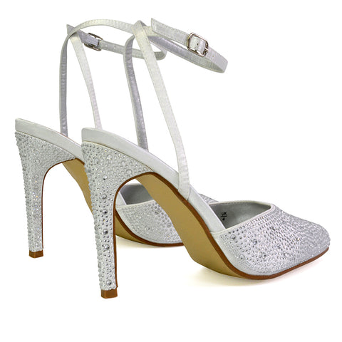 | XY London | white heels,white high heels,white court shoes,white stilettos,white stiletto heels