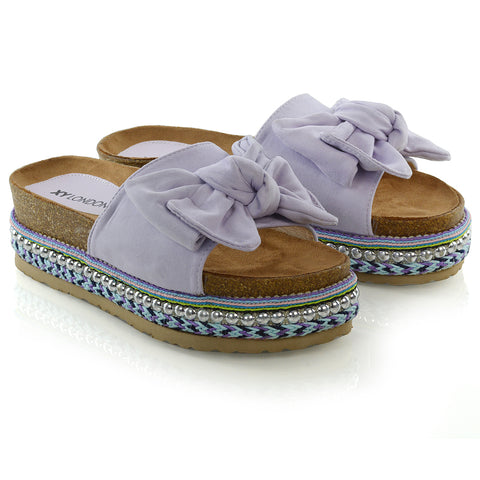 | XY London | Lilac Flatforms,Lilac Slides,Lilac Sandals