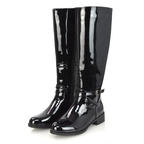 Black Patent UK 4 | EU 37 | US 6 | XY London