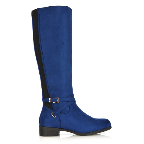 Black Patent | XY London | ,,,Black Riding Boots, Black Knee High Boots, Black Long Boots,