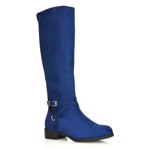 Black Patent | XY London | ,,,Black Riding Boots, Black Knee High Boots, Black Long Boots,