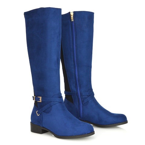Black Patent | XY London | ,,,Black Riding Boots, Black Knee High Boots, Black Long Boots,