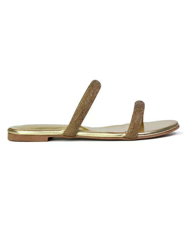 | XY London | gold sandals,gold flat sandals,gold diamante sandals,gold diamante flat sandals,gold bridal flats