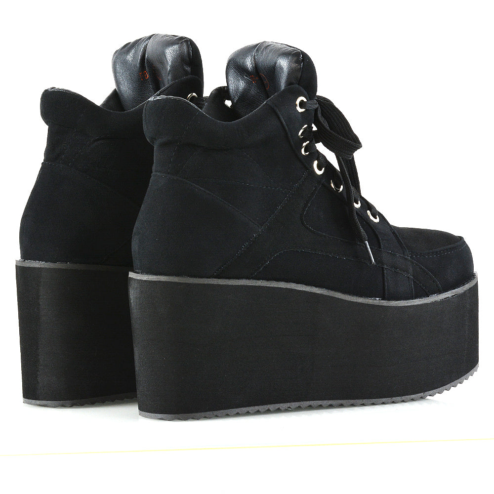 UK 5 | EU 38 | US 7 Black Faux Suede | XY London