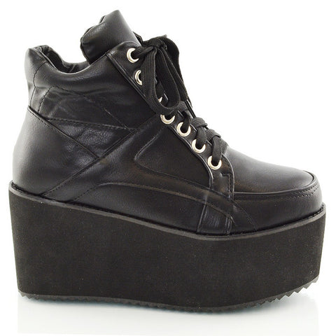 UK 4 | EU 37 | US 6 Black Synthetic Leather | XY London