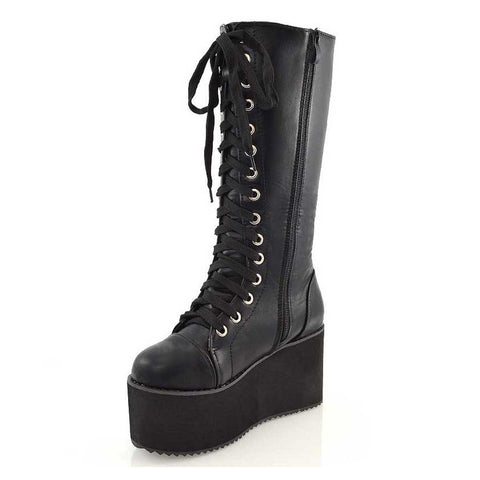 UK 6 | EU 39 | US 8 Black Synthetic Leather | XY London