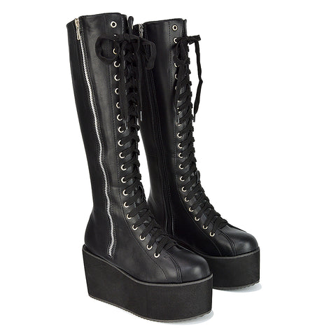 Large platform boots clearance