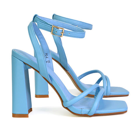 | XY London | green heels,green high heels ,green block heels,black block high heels,green strappy heels