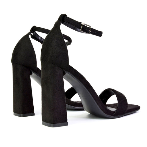 Black Faux Suede UK 8 | EU 41 | US 10 | XY London