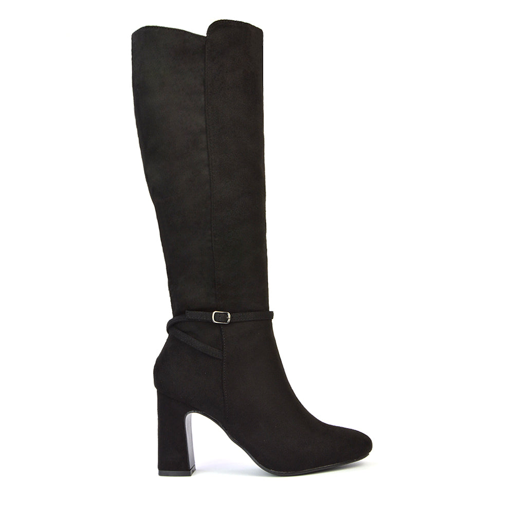 Black Faux Suede UK 7 | EU 40 | US 9 | XY London