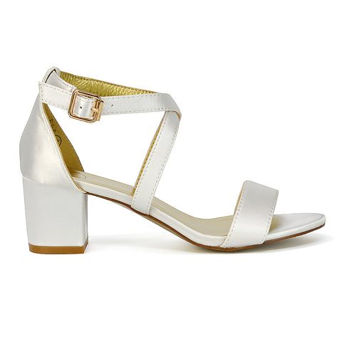 | XY London | Ivory Heels,Ivory Block Heels,Ivory Bridal Heels,Ivory Wedding Heels,Ivory Strappy Heels
