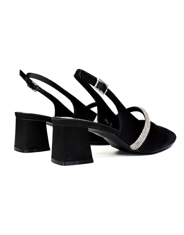 Mid block heel pumps shop
