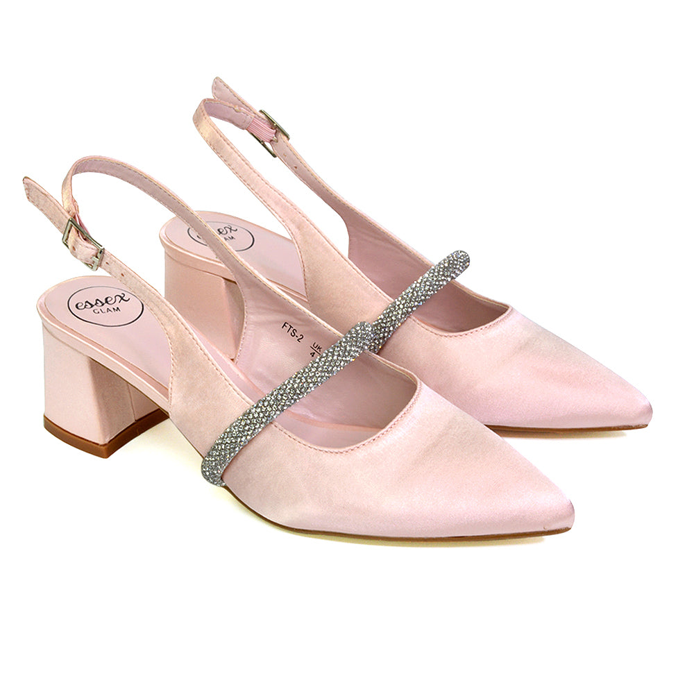 Mid Block Heels Court Shoes XY London xylondon