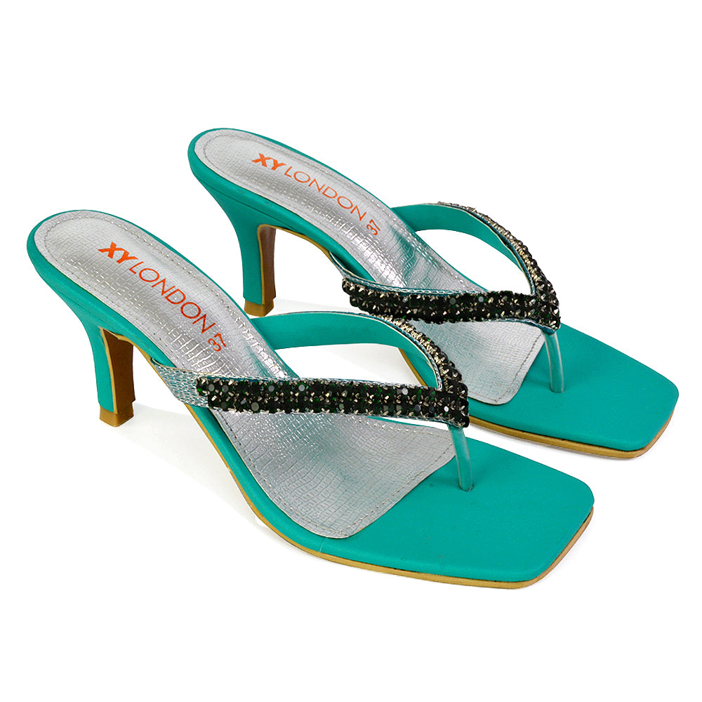Orange | XY London | orange heels,orange high heels,orange mules,orange mule heels,orange kitten heels