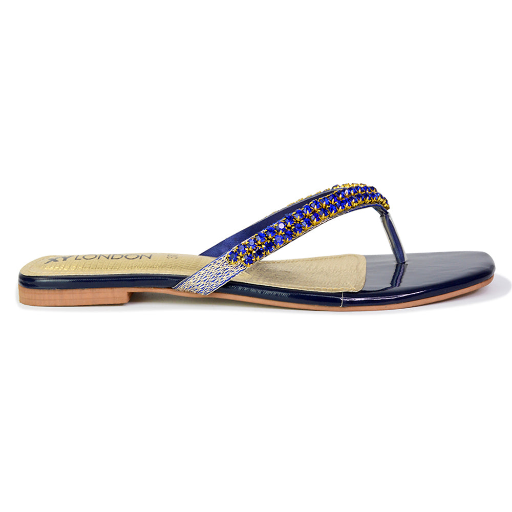| XY London | black sandals,black flat sandals,black diamante sandals,black flat diamante sandals,black flip flops