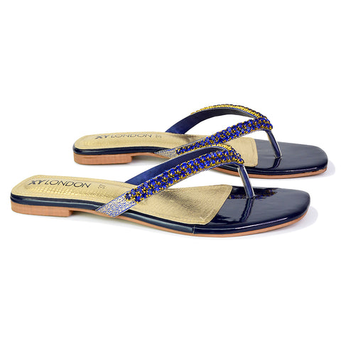 | XY London | black sandals,black flat sandals,black diamante sandals,black flat diamante sandals,black flip flops