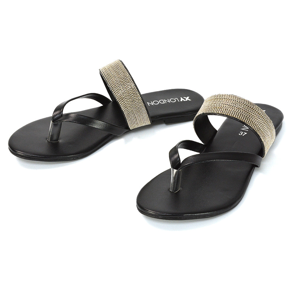 Stylish Flip Flops for Women – Trendy & Comfortable XY London Sandals 3 k137 black flat holiday summer slip on sandal 6 9cea449f cd02 44cf 88fd 758d749fe4ec
