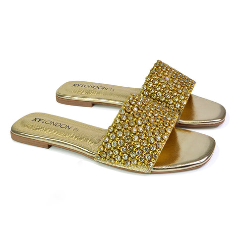 | XY London | pink sandals,pink flat sandals,pink diamante sandals,pink diamante flat sandals,pink diamante flat sandals,pink flats