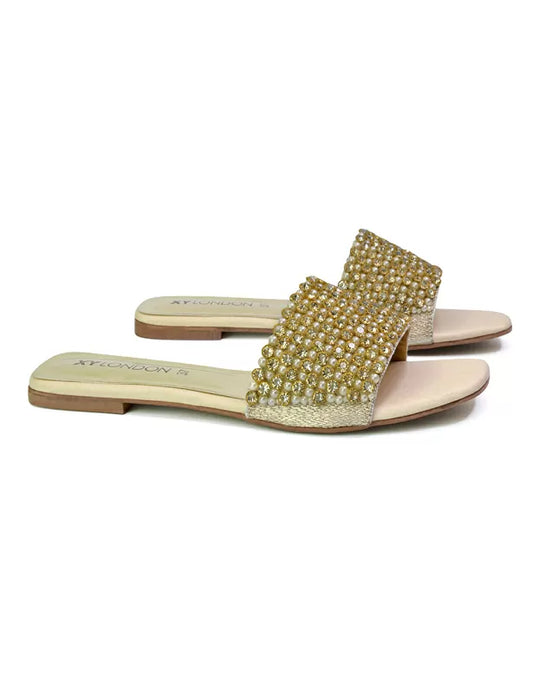 Nude | XY London | nude sandals,nude flat sandals,nude diamante sandals,nude diamante flat sandals,nude flat diamante sandals ,nude flats
