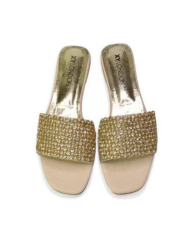 | XY London | pink sandals,pink flat sandals,pink diamante sandals,pink diamante flat sandals,pink diamante flat sandals,pink flats