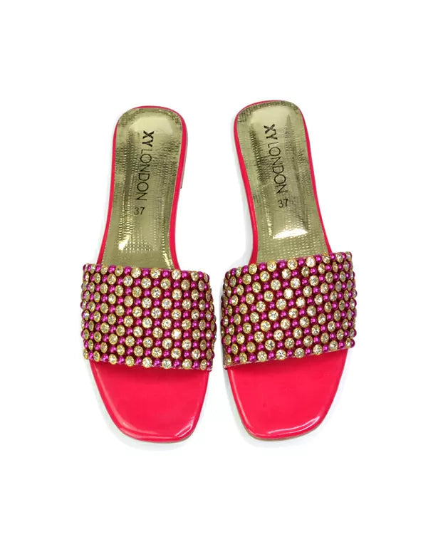 | XY London | silver sandals,silver flat sandals,silver diamante sandals,silver diamante flat sandals,silver flat diamante sandals,silver flats
