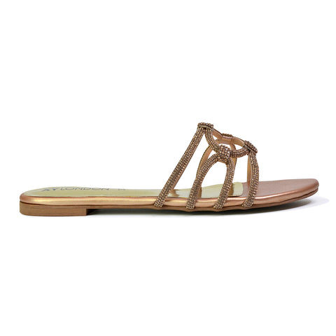 | XY London | silver sandals,silver flat sandals,silver diamante sandals,silver flat diamante sandals,silver bridal flats,silver flat diamante sandals
