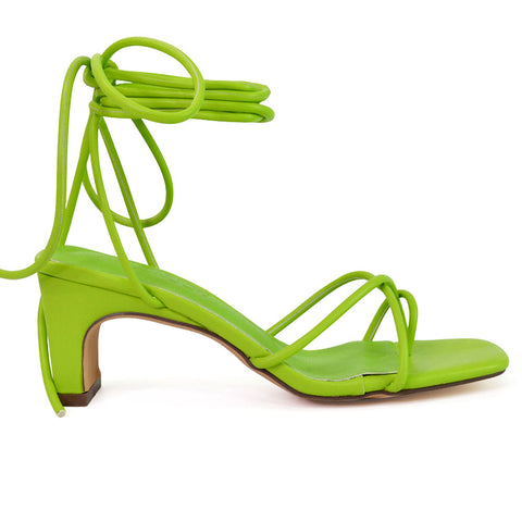 | XY London | pink heels,pink mid heels,pink lace up heels,pink block heels