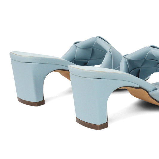| XY London | Blue Heels,Blue Mule Heels,Blue Mules,Blue Low Heels,Blue Block heels
