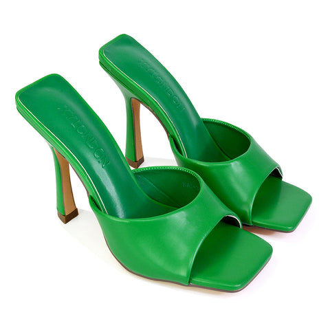 | XY London | yellow heels,yellow high heels,yellow mules,yellow silettos,white stiletto heels