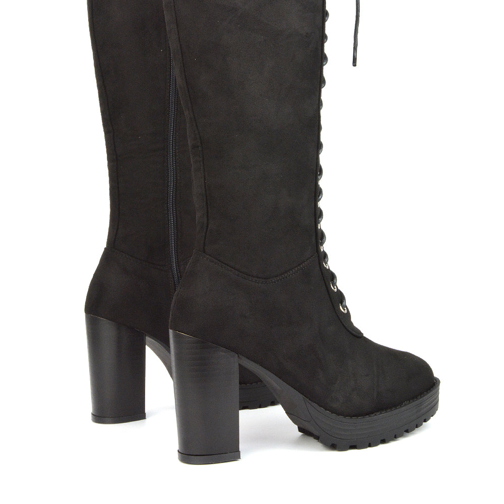 Black Faux Suede | XY London