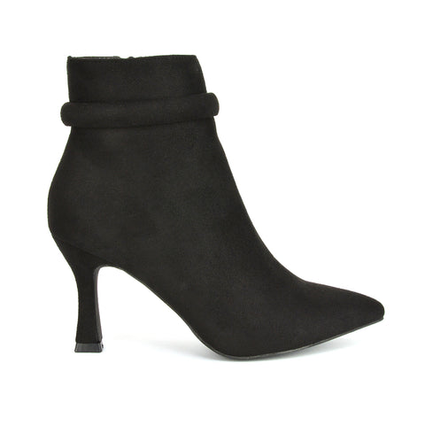 Black Faux Suede UK 5 | EU 38 | US 7 | XY London