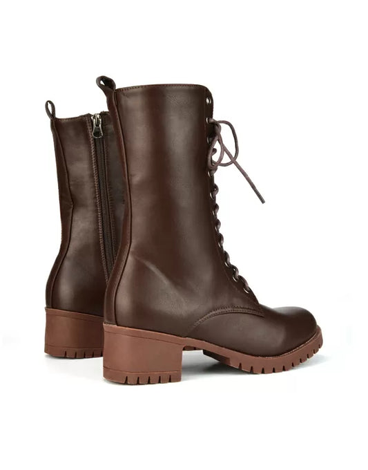 Heeled Combat Boots Exclusive Deals XY London xylondon