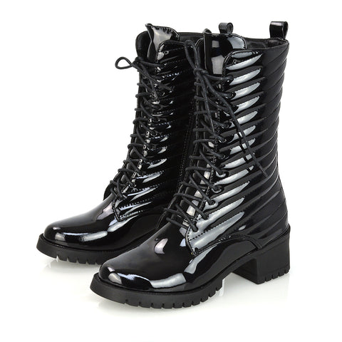 Black Patent UK 4 | EU 37 | US 6 | XY London