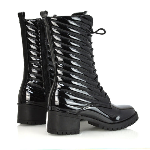 Black Patent UK 4 | EU 37 | US 6 | XY London