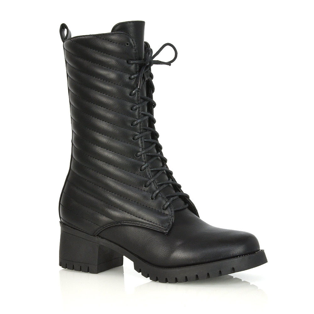 Black Synthetic Leather UK 4 | EU 37 | US 6 | XY London