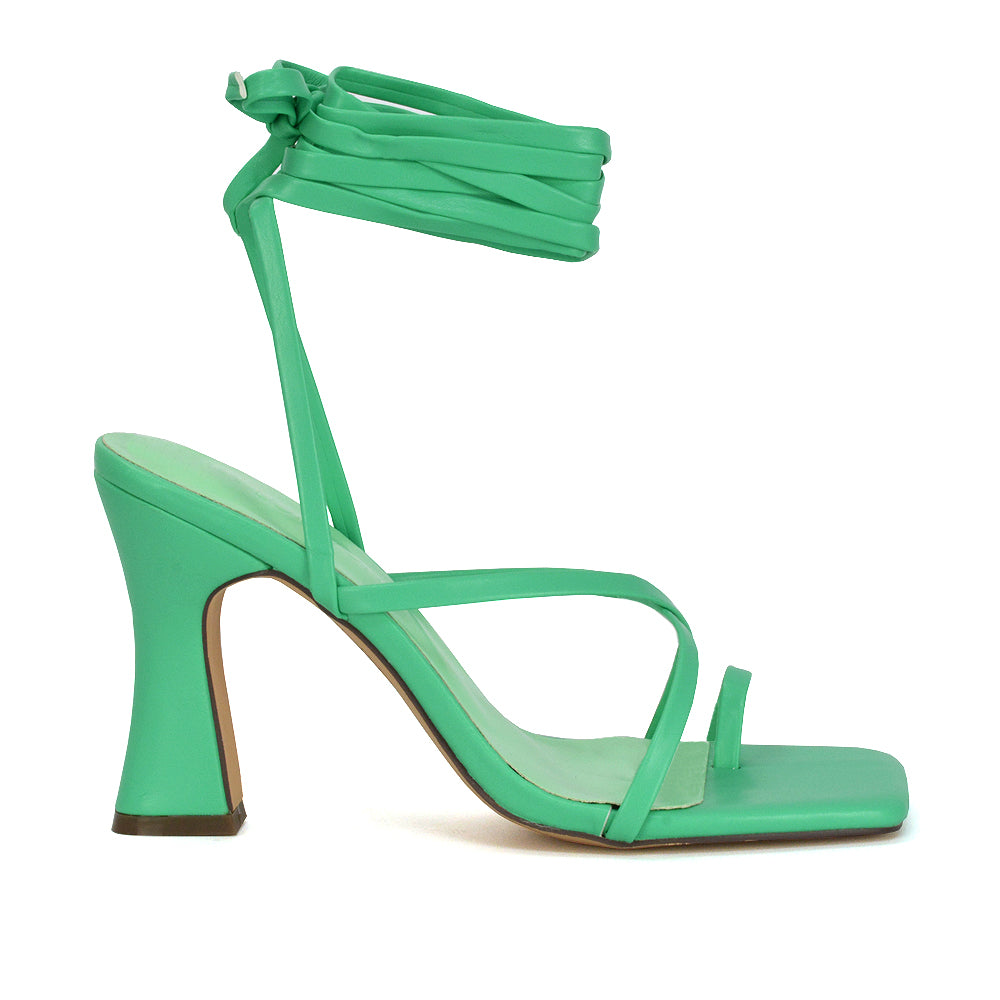 | XY London | Nude Strappy Heels,Nude Square Toe Heels,Nude Lace Up Heels,Nude Block Heels