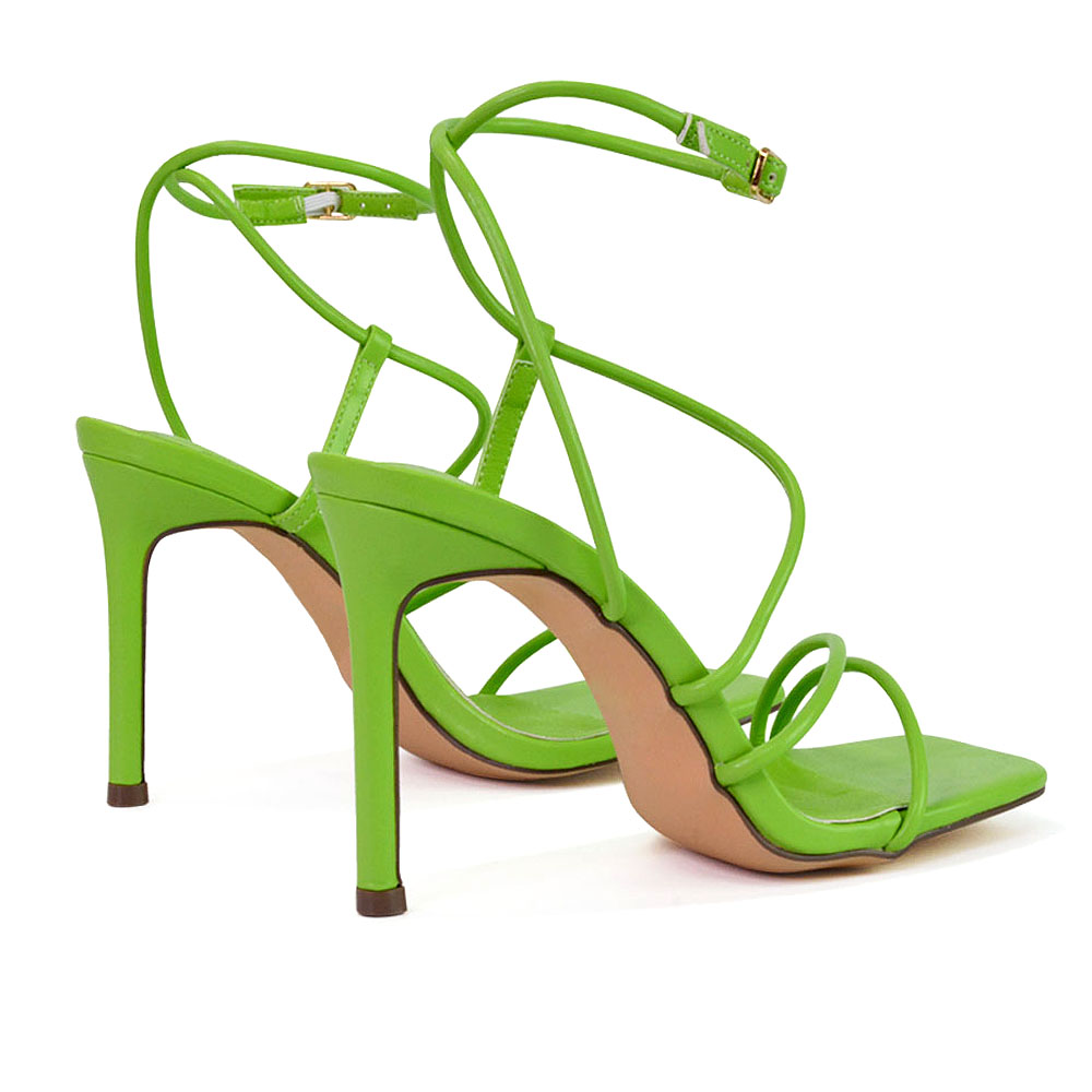 Stiletto Heels Square Toe Heels XY London xylondon