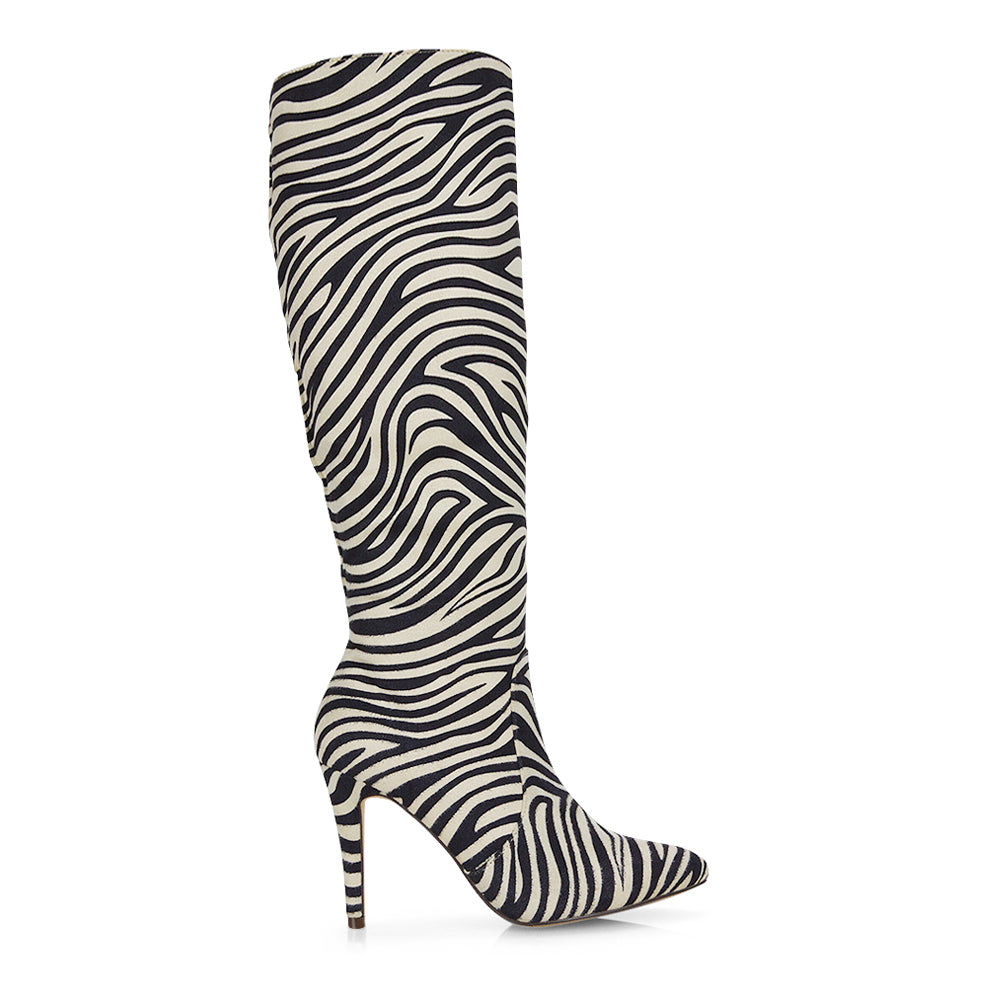 | XY London | ,zebra print boots,ladies boots online,black and white print boots,,zebra print boots