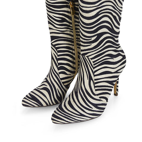 | XY London | ,zebra print boots,ladies boots online,black and white print boots,,zebra print boots