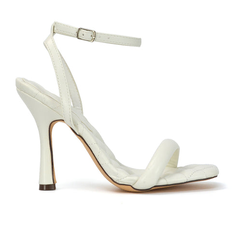 | XY London | Nude High Heels,Nude Stilettos,Nude Square Toe Heels,Nude Strappy Heels,Nude Quilted Heels