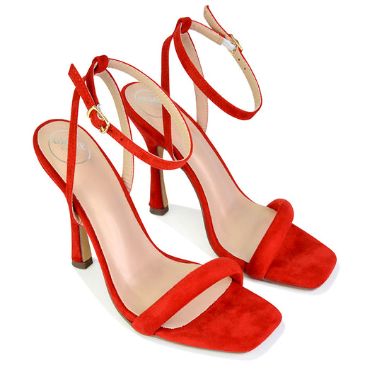 | XY London | white heels,white high heels,white stilettos,white strappy heels