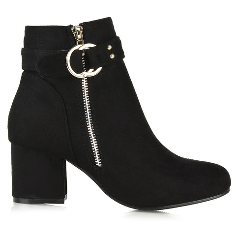 Black | XY London | black boots, black heeled boots, black ankle boots