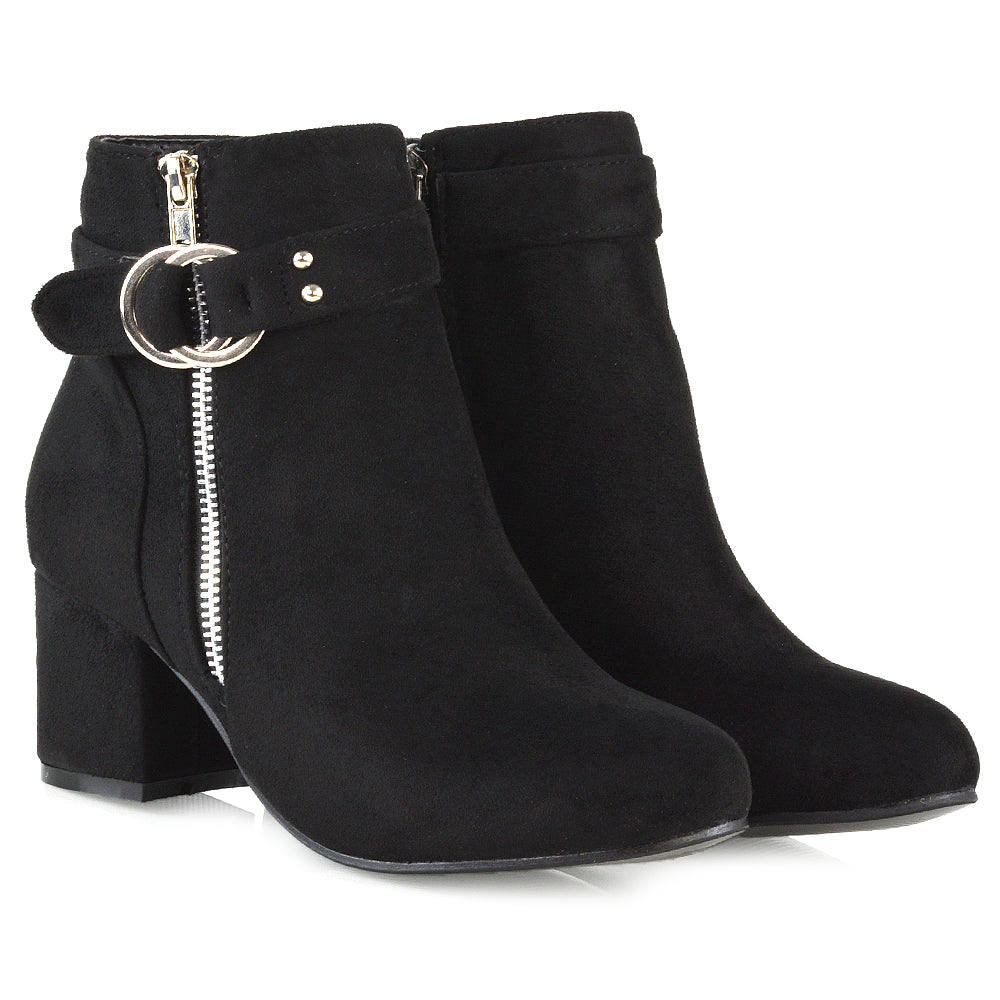 Black | XY London | black boots, black heeled boots, black ankle boots