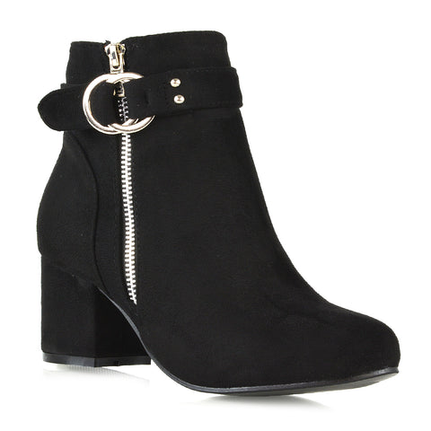 Black | XY London | black boots, black heeled boots, black ankle boots