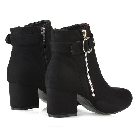 Black | XY London | black boots, black heeled boots, black ankle boots