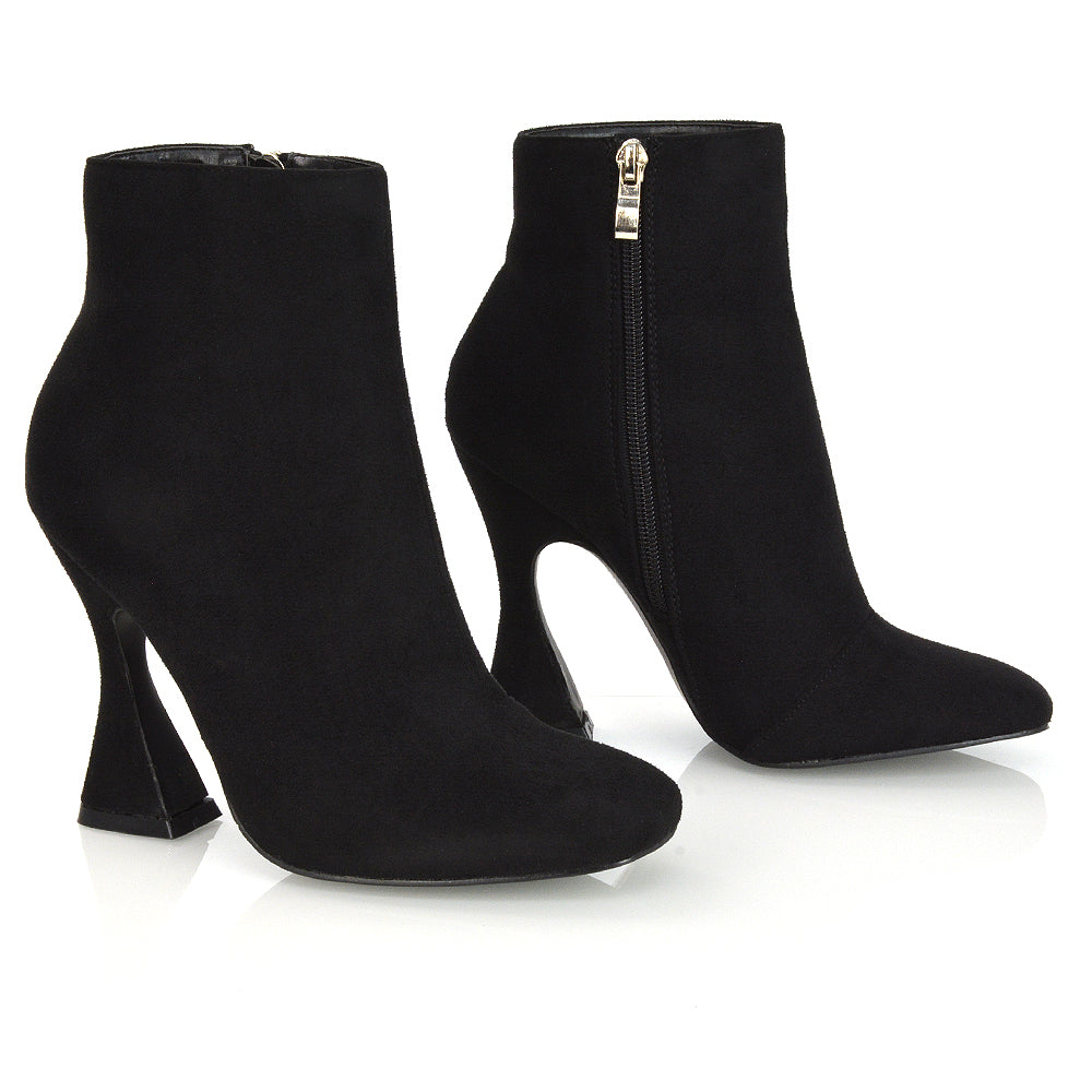 Black Faux Suede UK 8 | EU 41 | US 10 | XY London