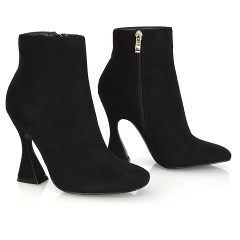 Black Faux Suede UK 8 | EU 41 | US 10 | XY London