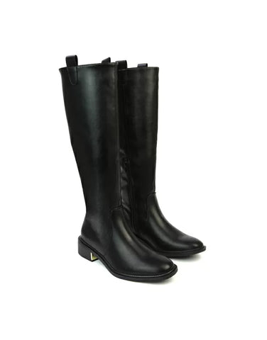 Ladies flat knee high boots uk shop
